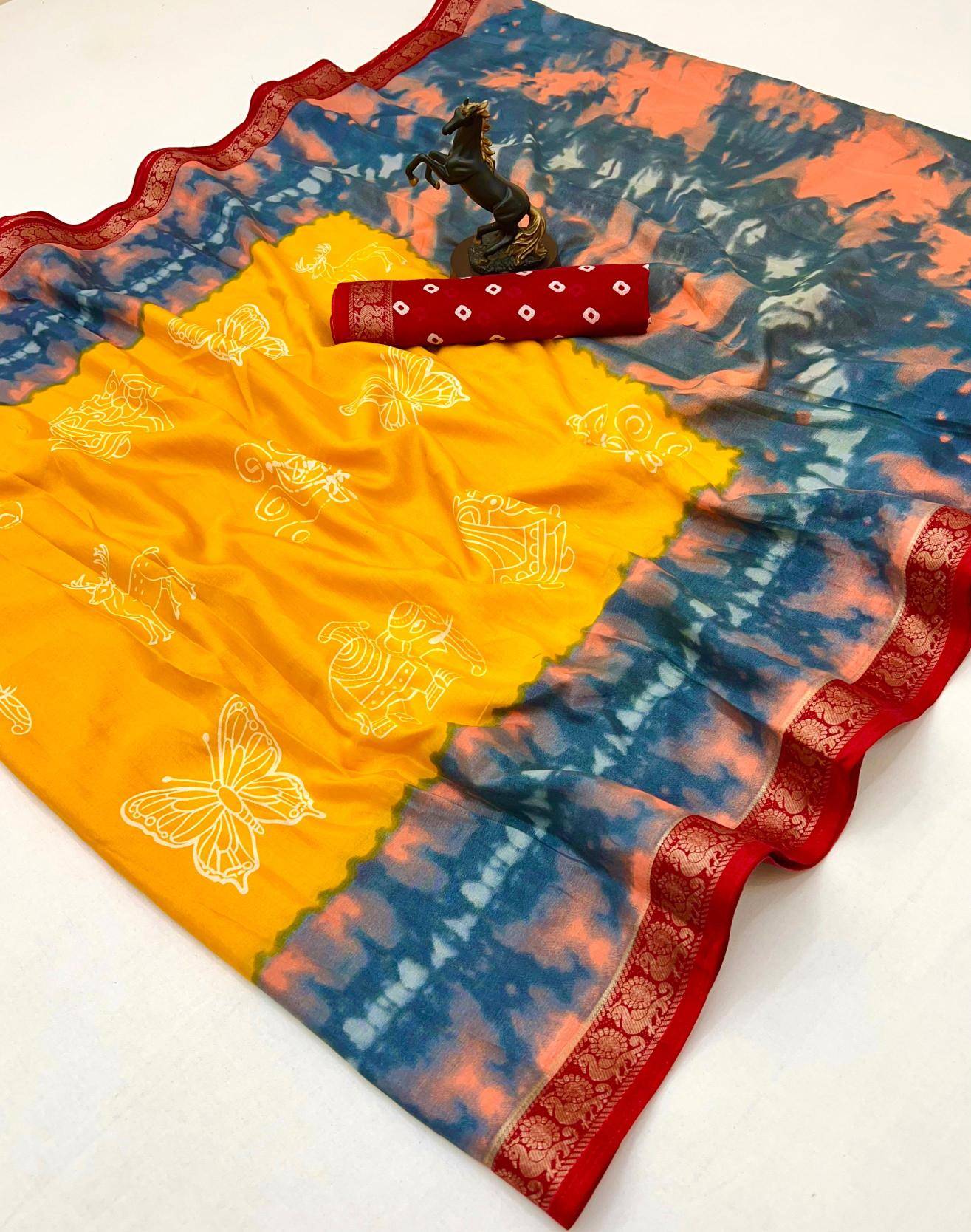 Malhar festival vol-1 wholesale saree shop in ahmedabad