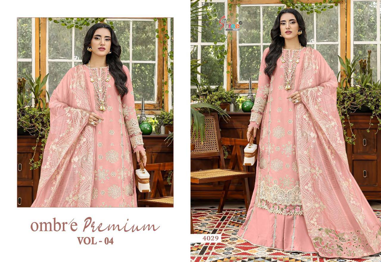 Shree fabs ombre premium vol 4 kolkata wholesale salwar suit