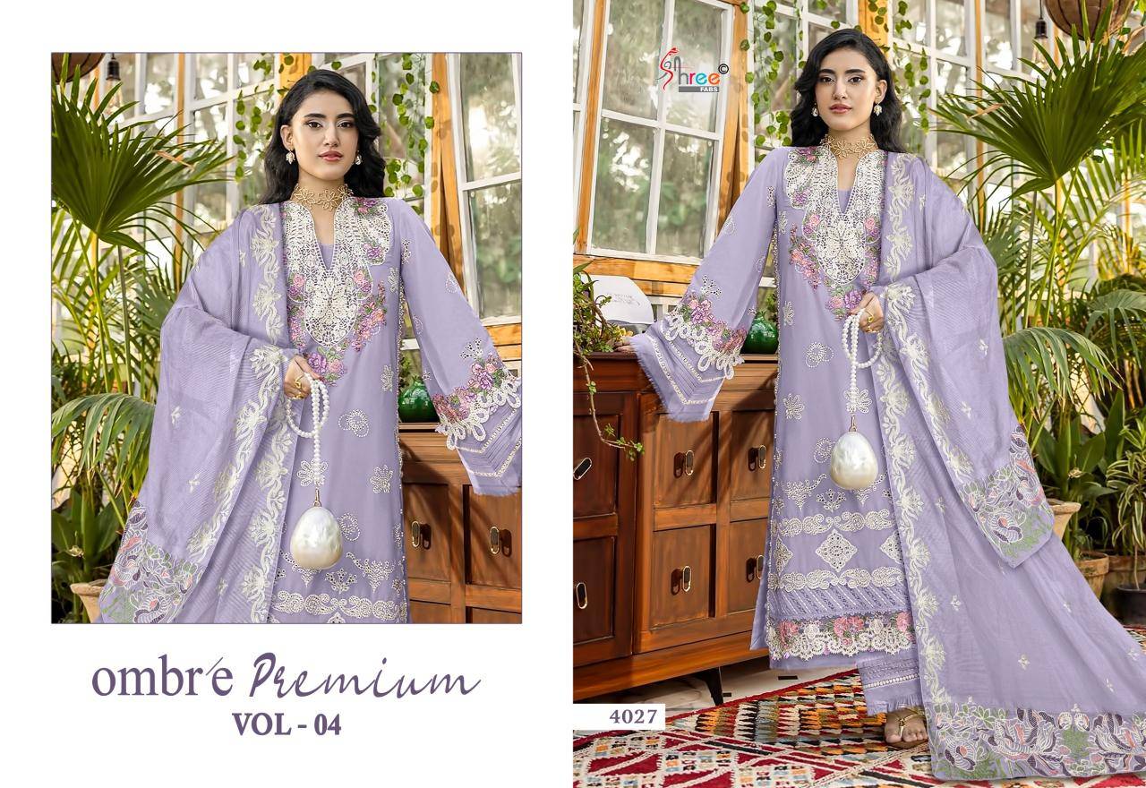 Shree fabs ombre premium vol 4 kolkata wholesale salwar suit
