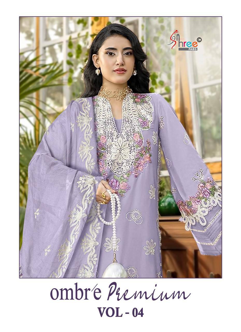Shree fabs ombre premium vol 4 kolkata wholesale salwar suit