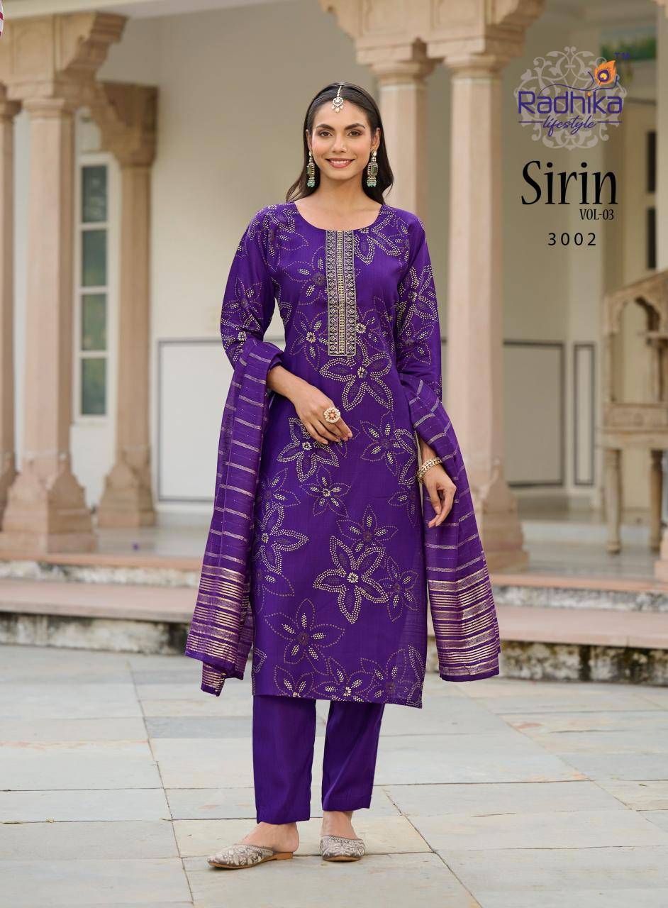 Radhika lifestyle sirin vol 3 kurti wholesale in new market kolkata