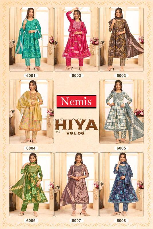 Nemis hiya vol 6 ladies kurti wholesale market in kolkata