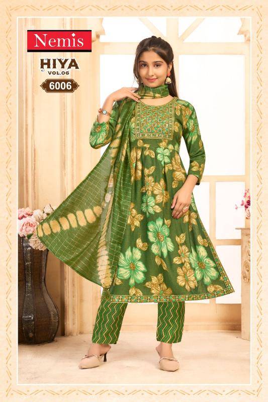 Nemis hiya vol 6 ladies kurti wholesale market in kolkata