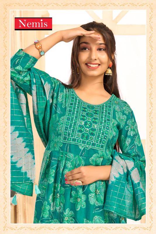 Nemis hiya vol 6 ladies kurti wholesale market in kolkata