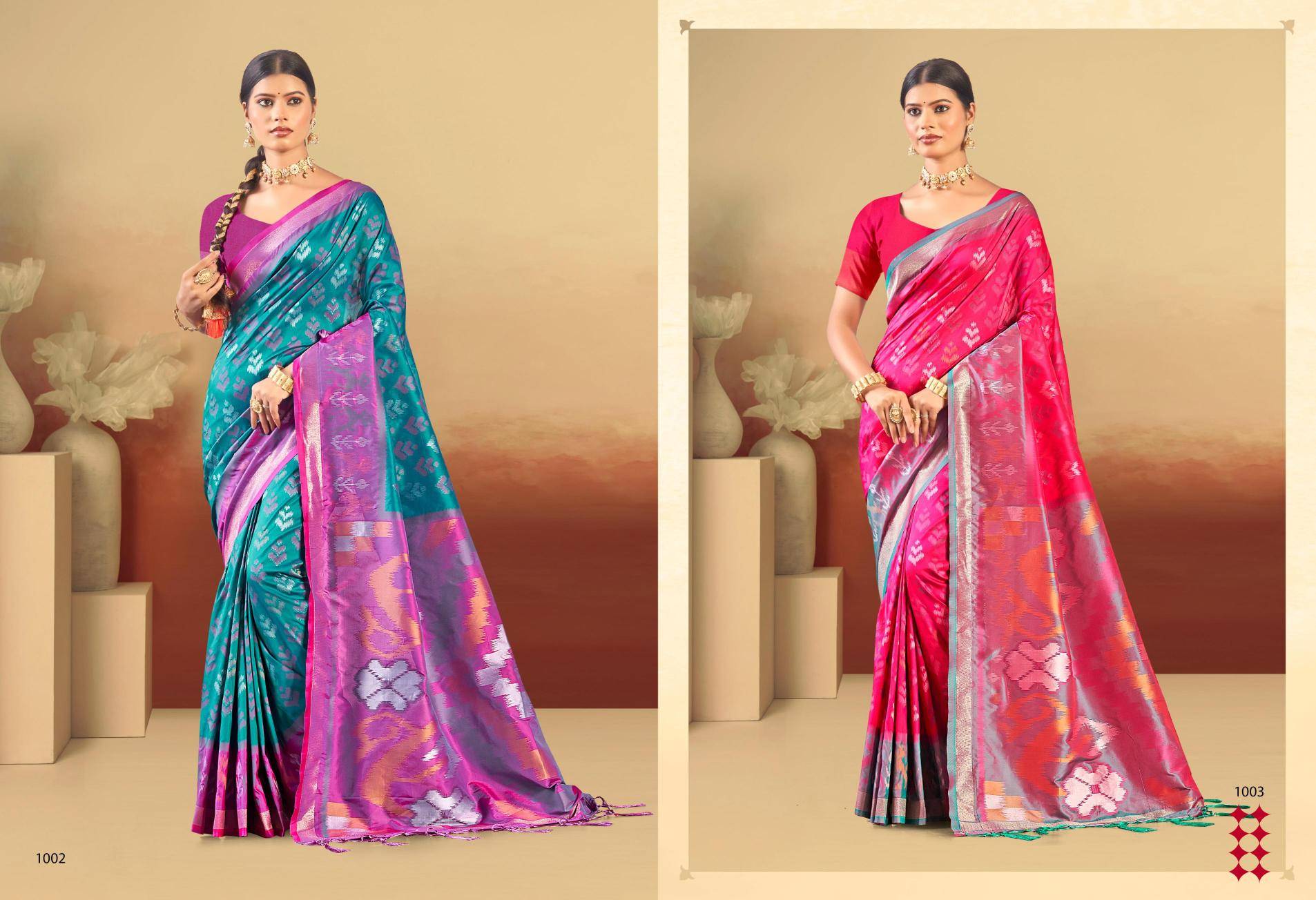 Bunawat - Pochampalli-15 wholesale saree in surat market
