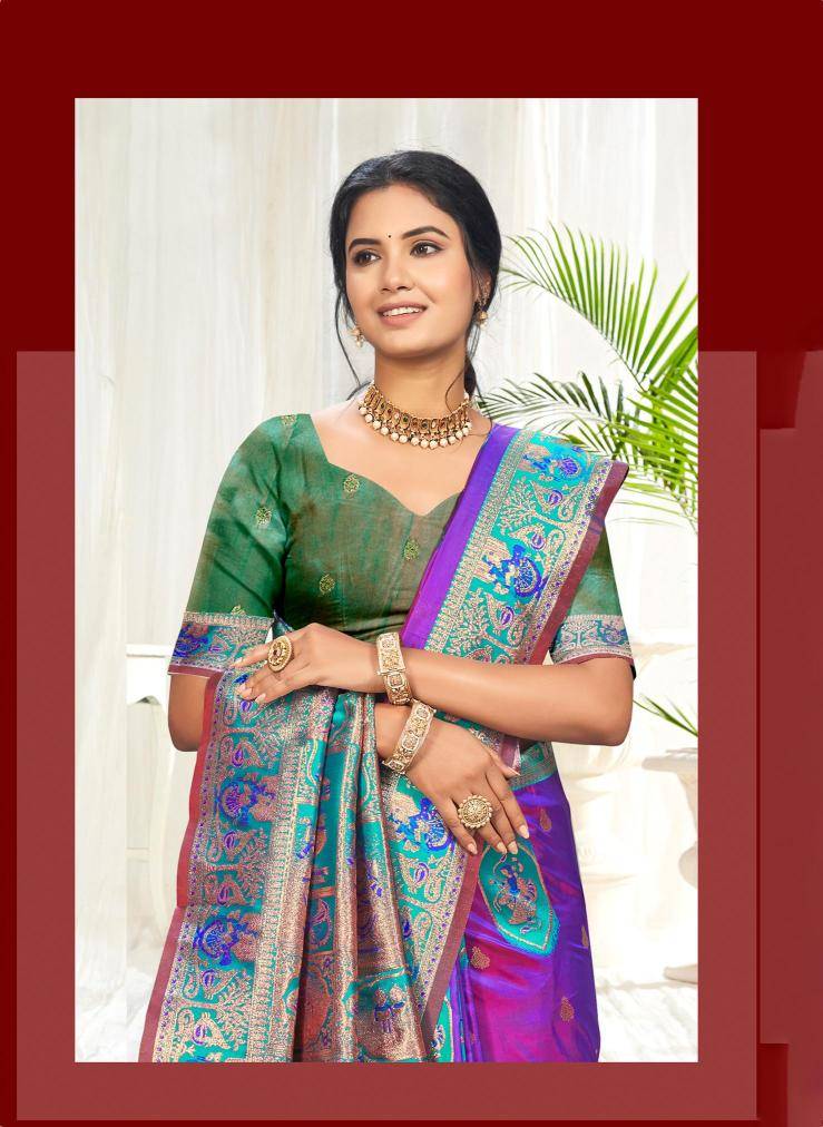 Bunawat - Sursangam 06 wholesale saree manufacturers in surat