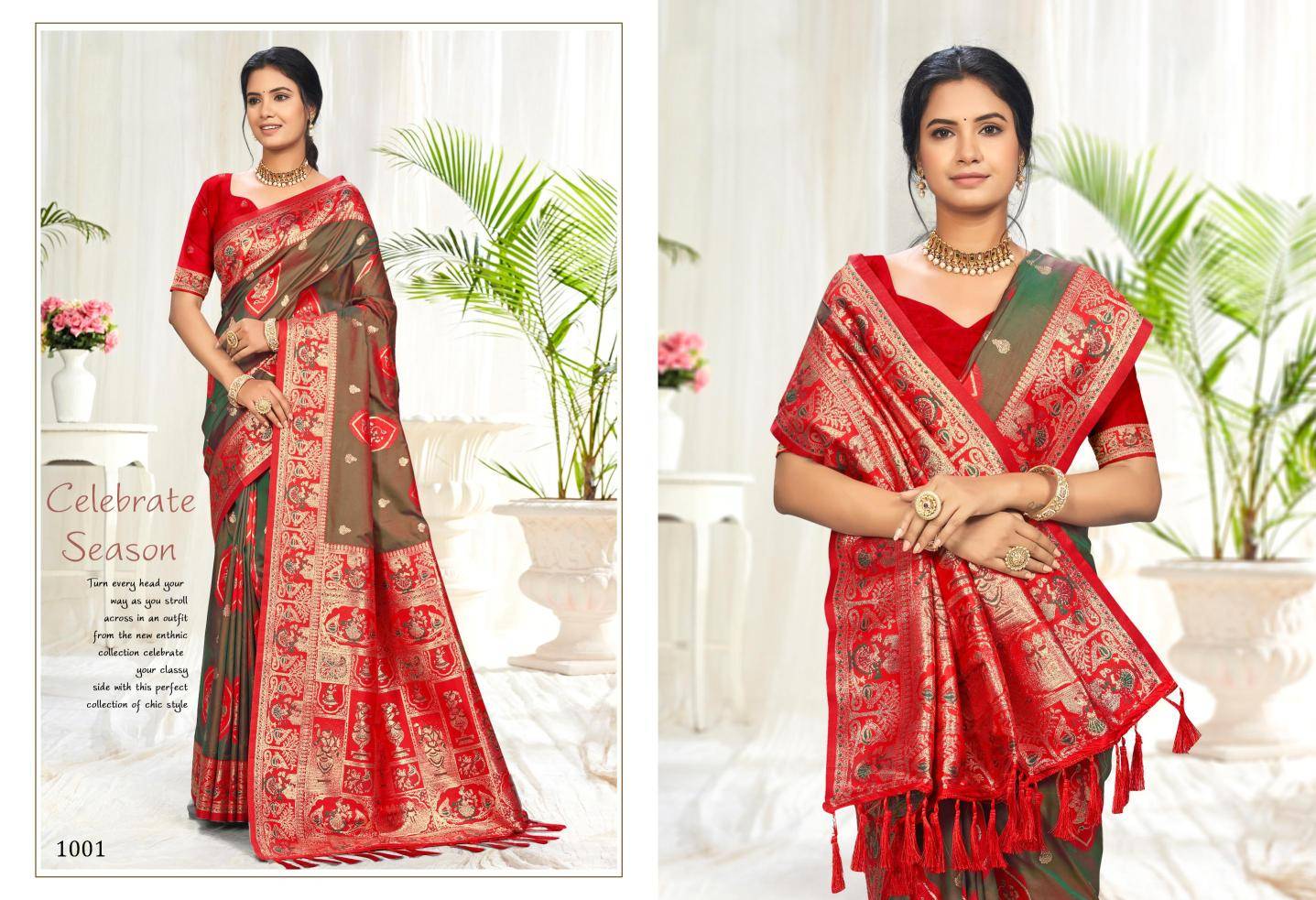 Bunawat - Sursangam 06 wholesale saree manufacturers in surat