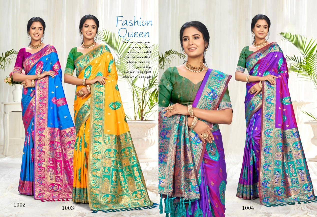 Bunawat - Sursangam 06 wholesale saree manufacturers in surat