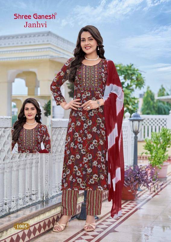 Shree ganesh janhvi vol-1 wholesale kurti manufacturers in surat