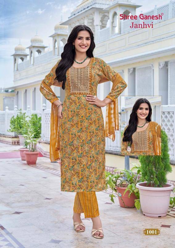 Shree ganesh janhvi vol-1 wholesale kurti manufacturers in surat