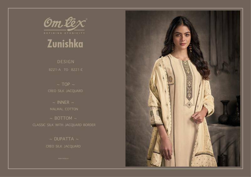 Omtex zunishka dress material wholesale with price
