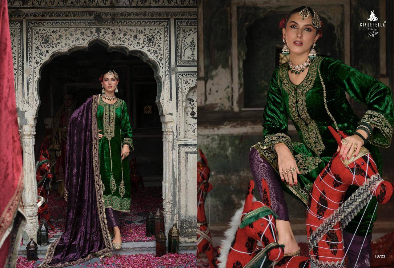 Cinderella chandrima dress material wholesale in gujarat