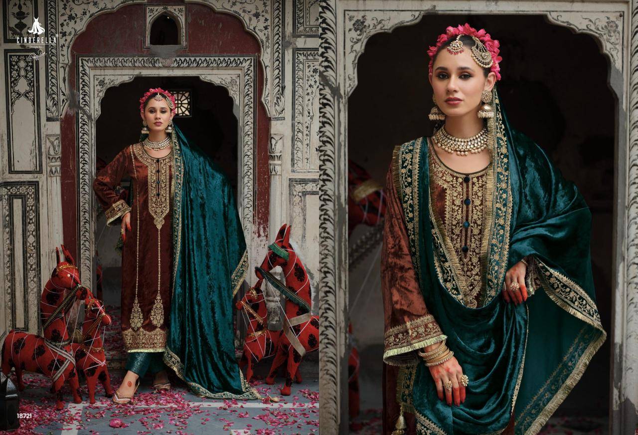 Cinderella chandrima dress material wholesale in gujarat