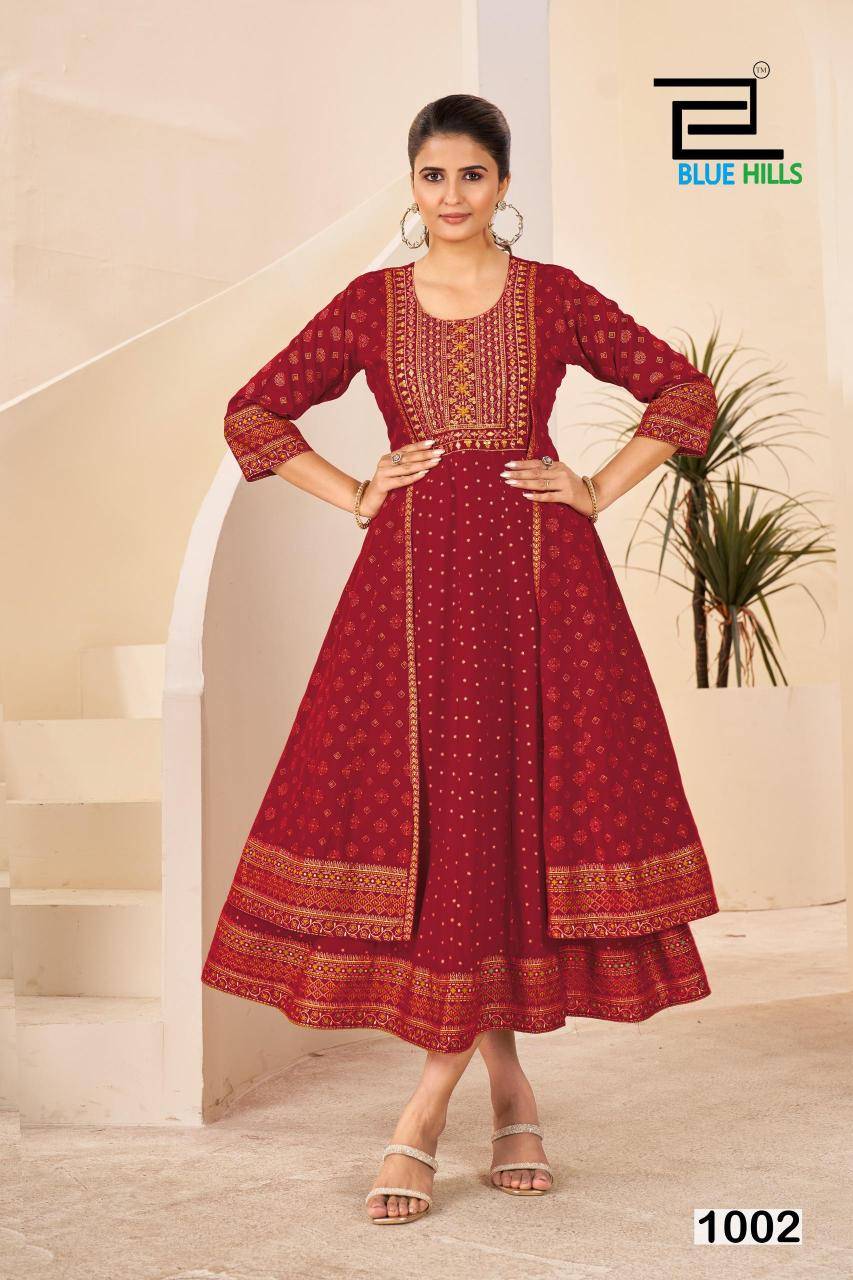 Blue hills diamond wholesale kurti manufacturers in delhi