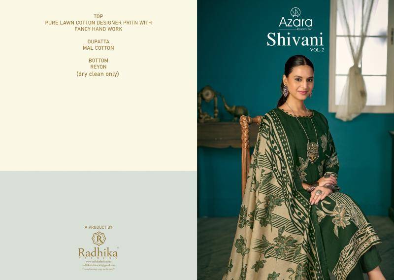 Karma azara shivani 2 wholesale dress materials in bangalore with price