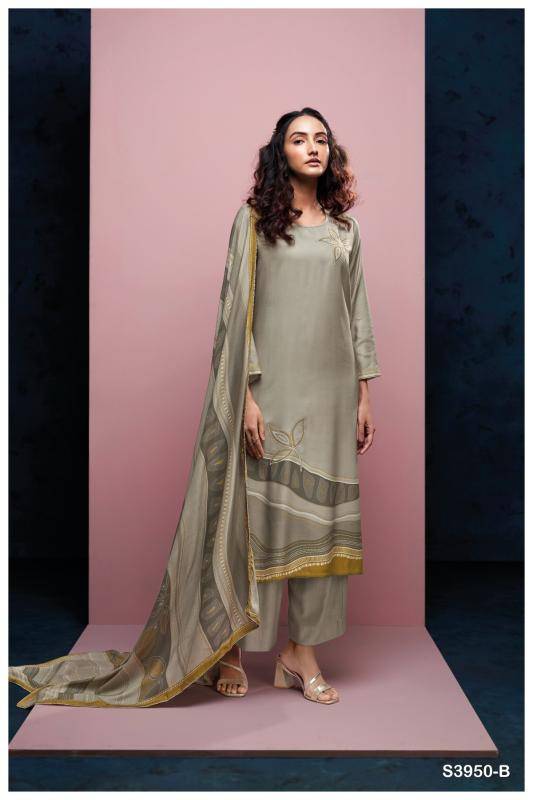 Ganga inika 3950 hyderabad dress material wholesale market
