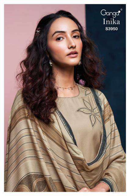 Ganga inika 3950 hyderabad dress material wholesale market
