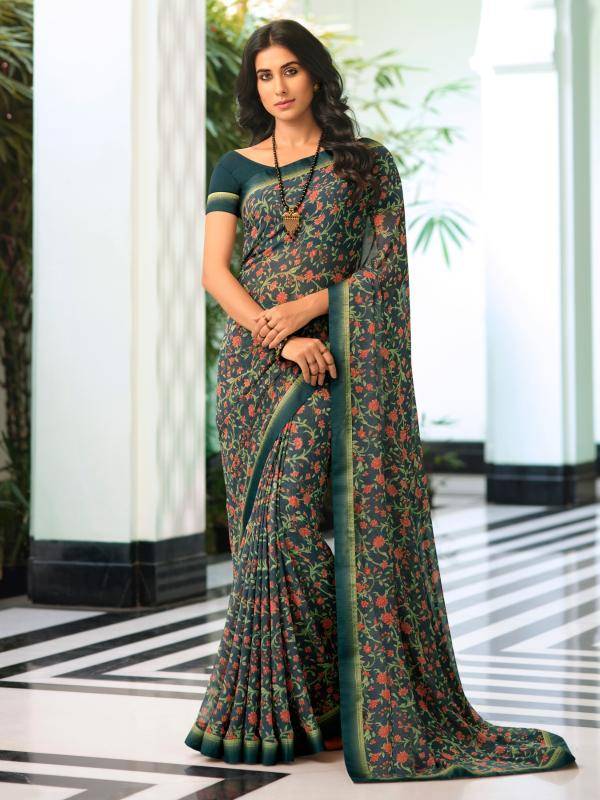 GC georgette printed wholesale saree market in kolkata online
