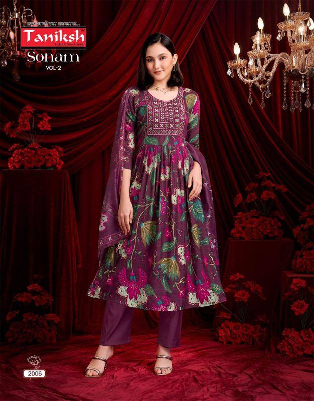 Taniksh sonam vol 2 kurtis wholesale dealers in hyderabad