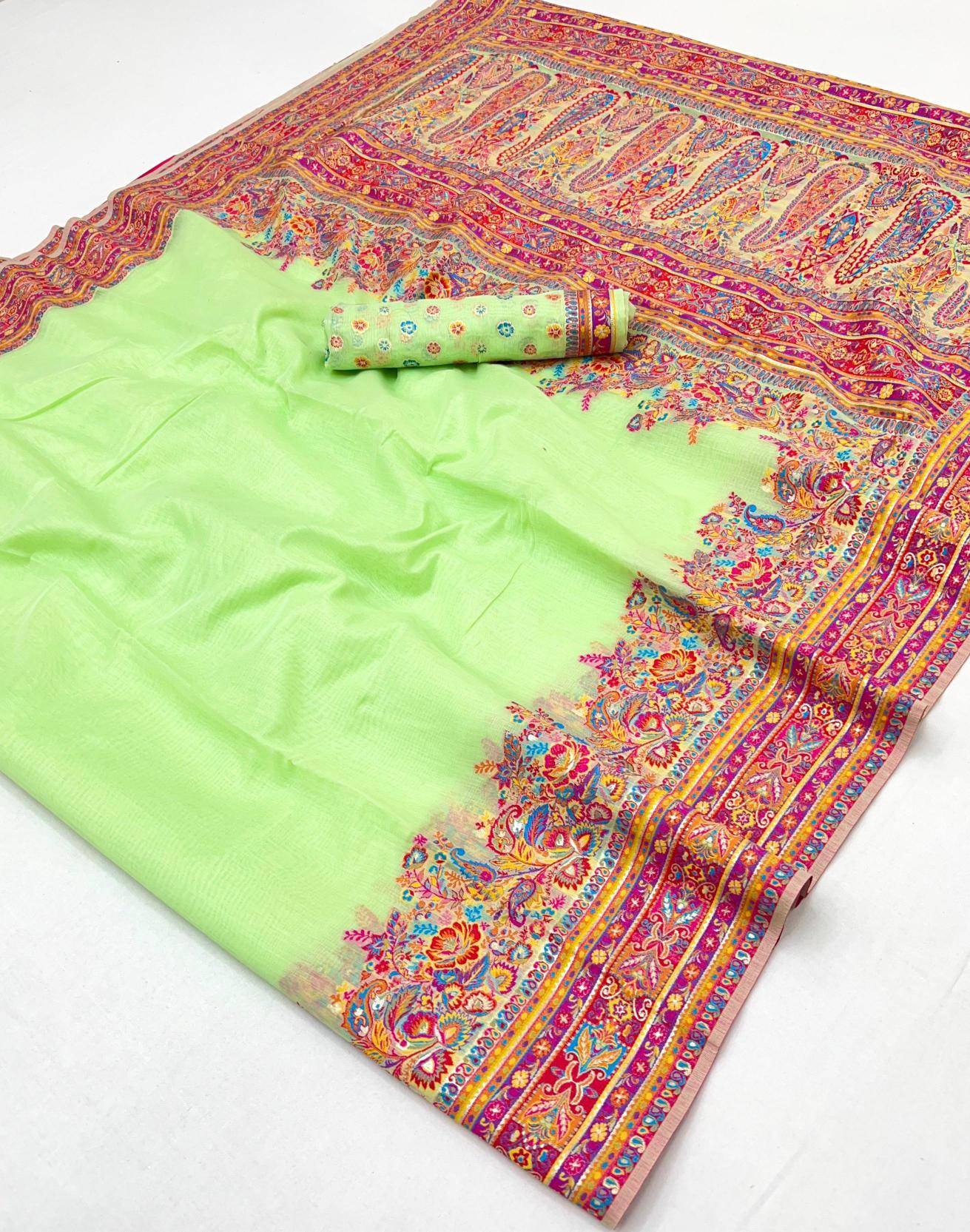 Rajtex pure pashmina Saree mumbai with price 