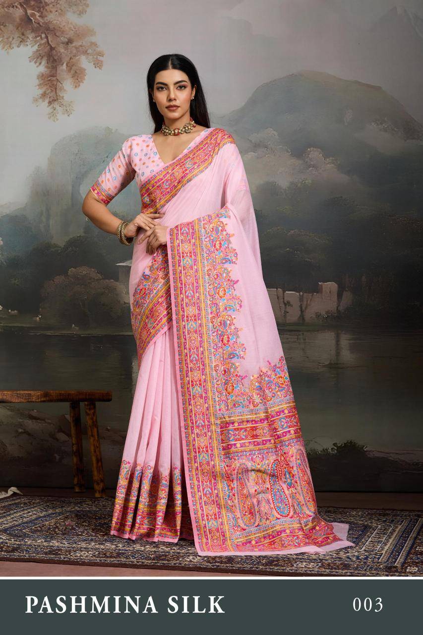 Rajtex pure pashmina Saree mumbai with price 