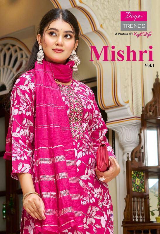 Diya trends mishri vol.1 Kurti suppliers in surat