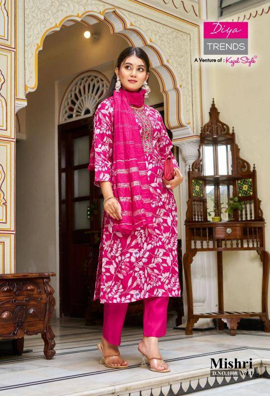 Diya trends mishri vol.1 Kurti suppliers in surat