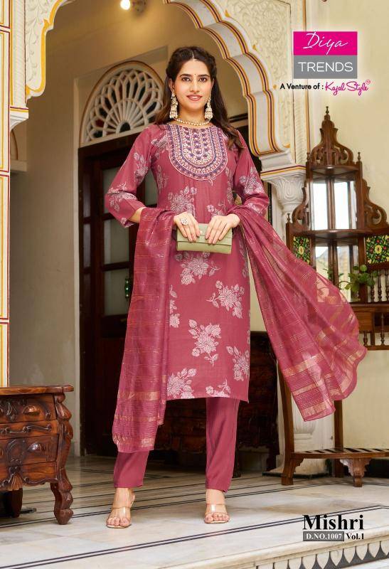 Diya trends mishri vol.1 Kurti suppliers in surat