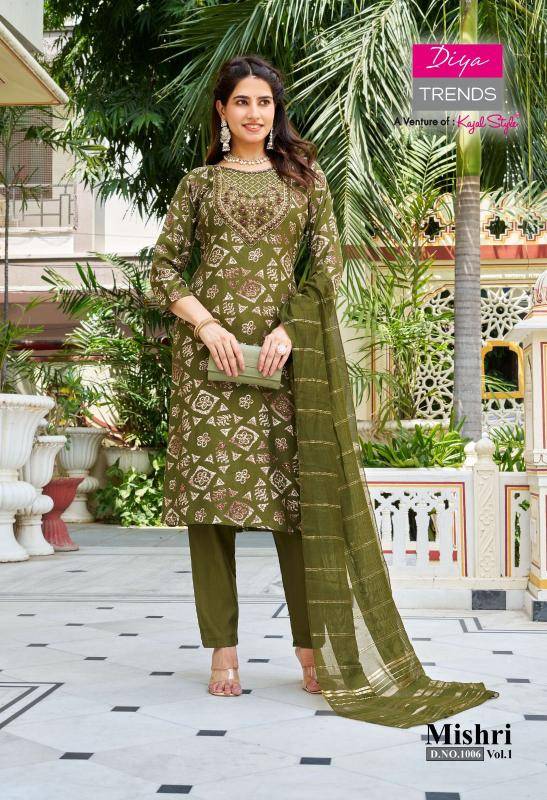 Diya trends mishri vol.1 Kurti suppliers in surat