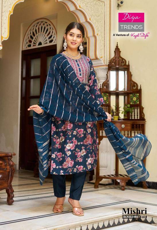 Diya trends mishri vol.1 Kurti suppliers in surat