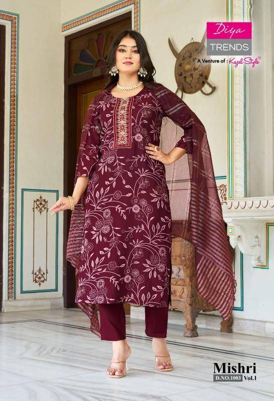 Diya trends mishri vol.1 Kurti suppliers in surat