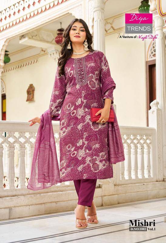 Diya trends mishri vol.1 Kurti suppliers in surat