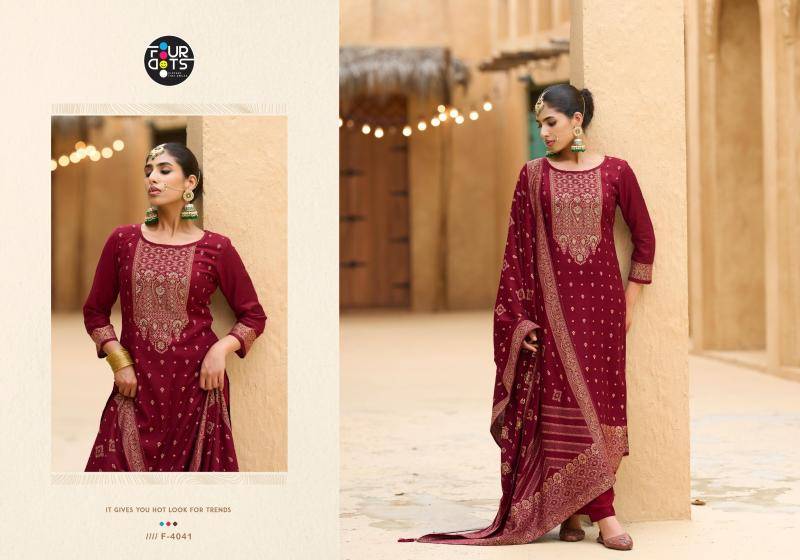 Fourdots amelia wholesale dress material market in surat