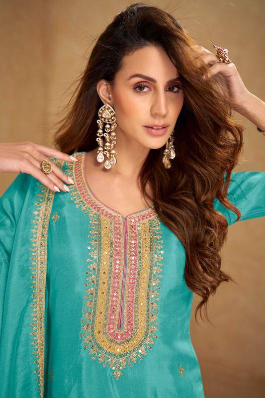 Gulkayra designer nusrat pakistani suits in delhi chandni chowk wholesale price list