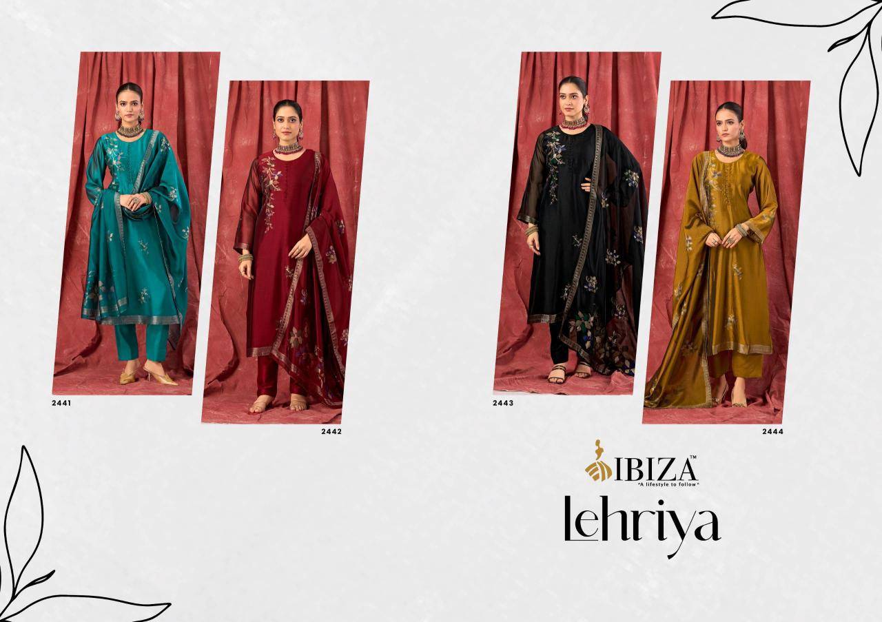 Ibiza lehriya wholesaler of dress material in surat