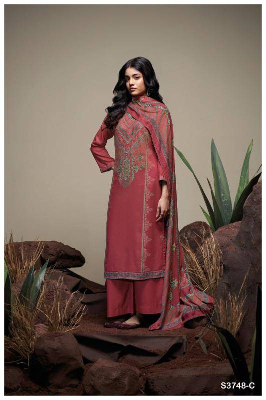 Ganga bellara 3748 Surat dress material online shopping