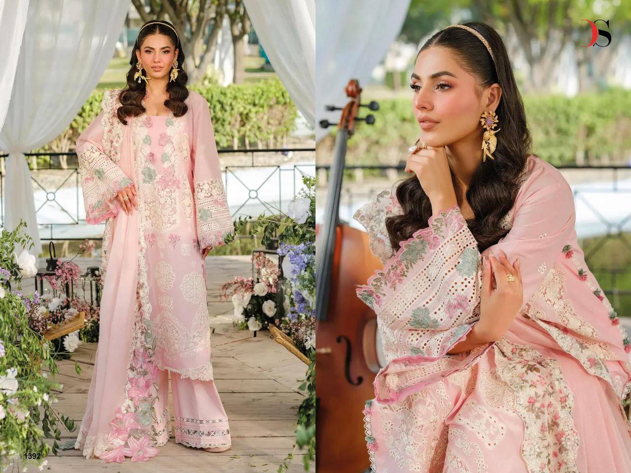 Deepsy suits elaf lawn 25-3 pakistani suits wholesale market in Surat India