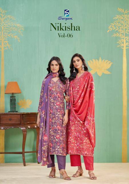 Sargam nikisha vol 6 Surat dress material online wholesale