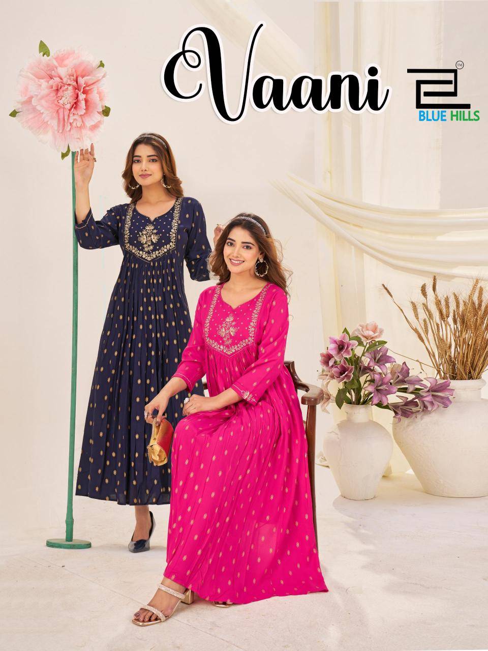Blue hills vaani Kurti manufacturers in Kolkata 