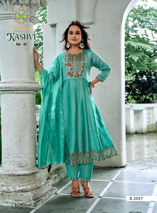 Passion tree kashvi vol 2 Wholesale Kurti manufacturers in Kolkata