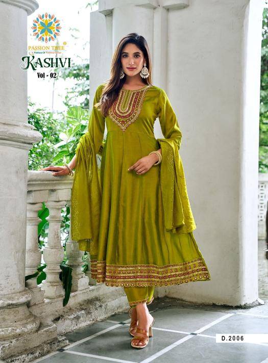 Passion tree kashvi vol 2 Wholesale Kurti manufacturers in Kolkata