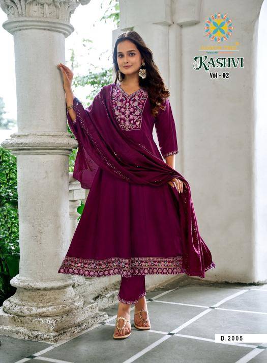 Passion tree kashvi vol 2 Wholesale Kurti manufacturers in Kolkata