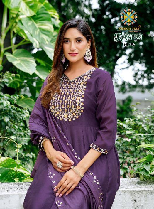 Passion tree kashvi vol 2 Wholesale Kurti manufacturers in Kolkata