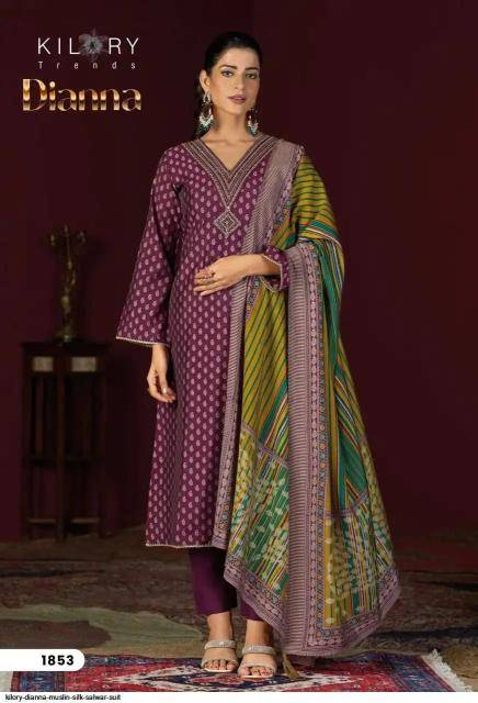 Kilory trends dianna Dress material online shopping