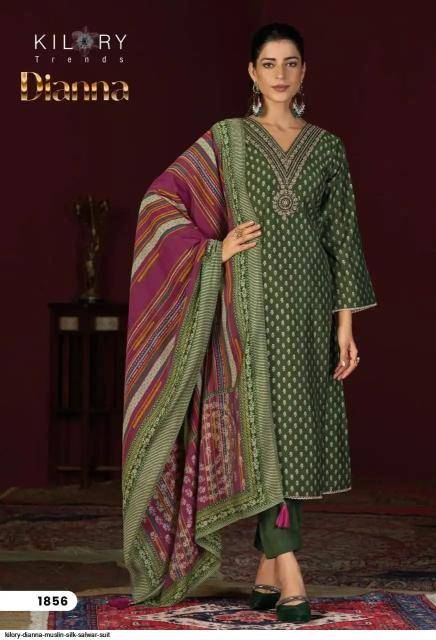 Kilory trends dianna Dress material online shopping