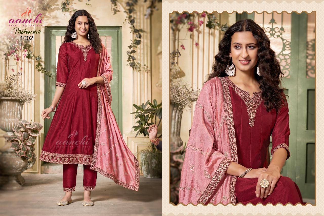 Aanchi pashmina flair Kurti distributors in India
