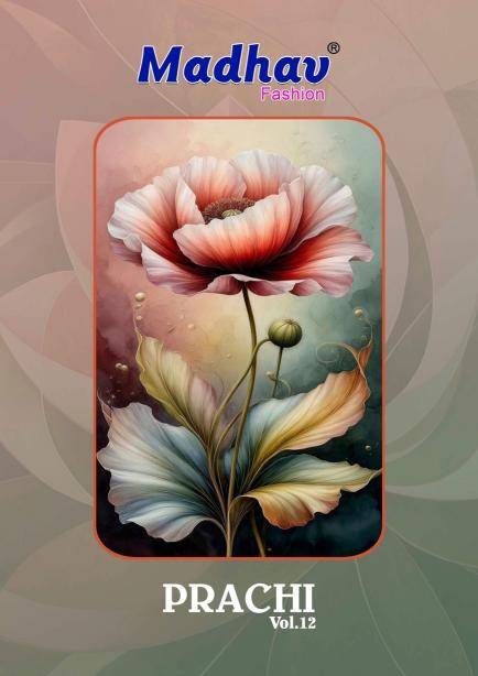 Madhav prachi vol-12 Wholesale unstitched dress material