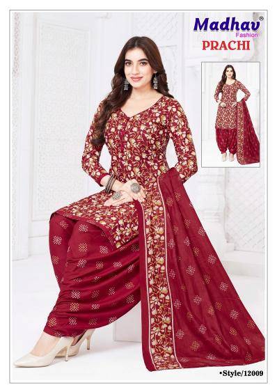 Madhav prachi vol-12 Wholesale unstitched dress material