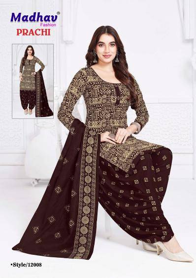 Madhav prachi vol-12 Wholesale unstitched dress material