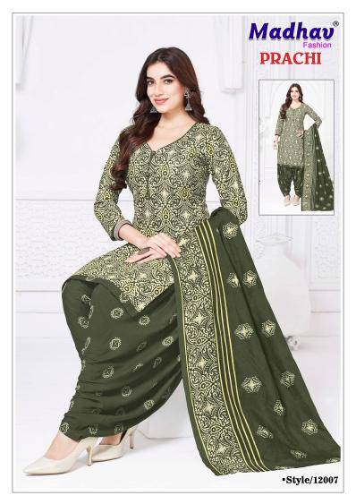 Madhav prachi vol-12 Wholesale unstitched dress material